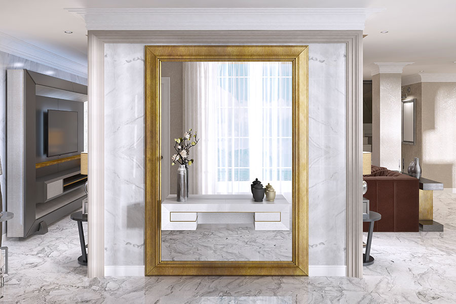 Mirrors To Make Your Home Feel Bigger, Large Mirror Wall Tiles Uk